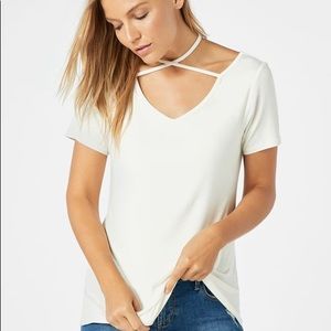 Just Fab women’s cross front top
